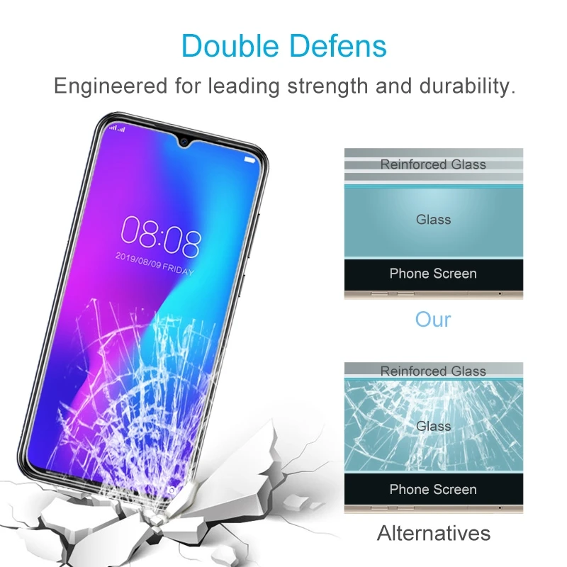 Фото Защитная пленка из закаленного стекла Для DOOGEE N20 2.5D Мобильные телефоны и Защитная пленка из закаленного стекла Для DOOGEE N20 2.5D Мобильные телефоны и