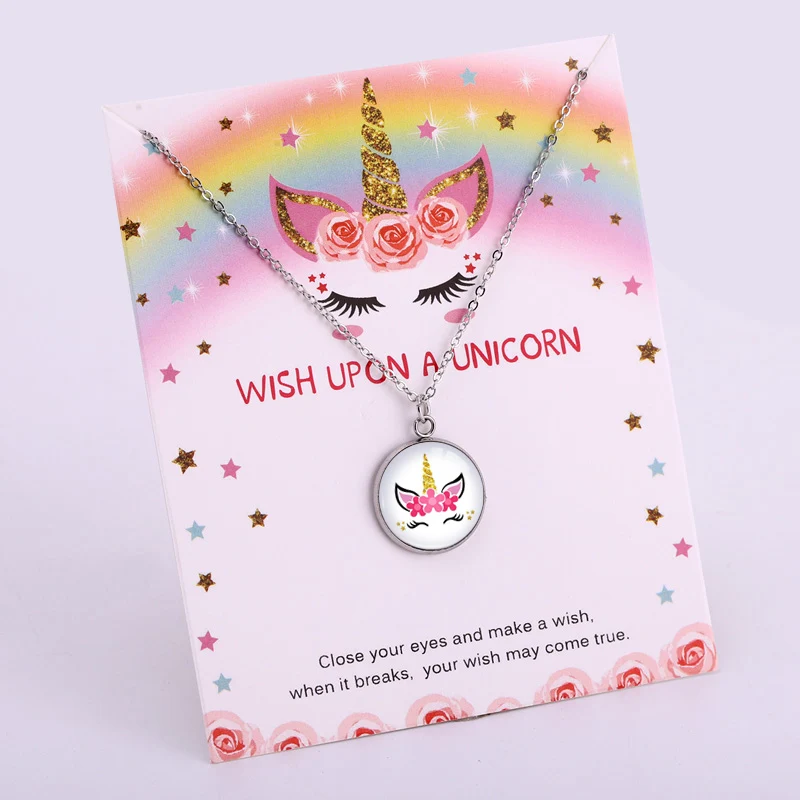 Unicorn Horse Pendants Necklaces Women Girl's Jewelry Lover's Party Friendship Birthday Christmas Gift Drop Shipping | Украшения и