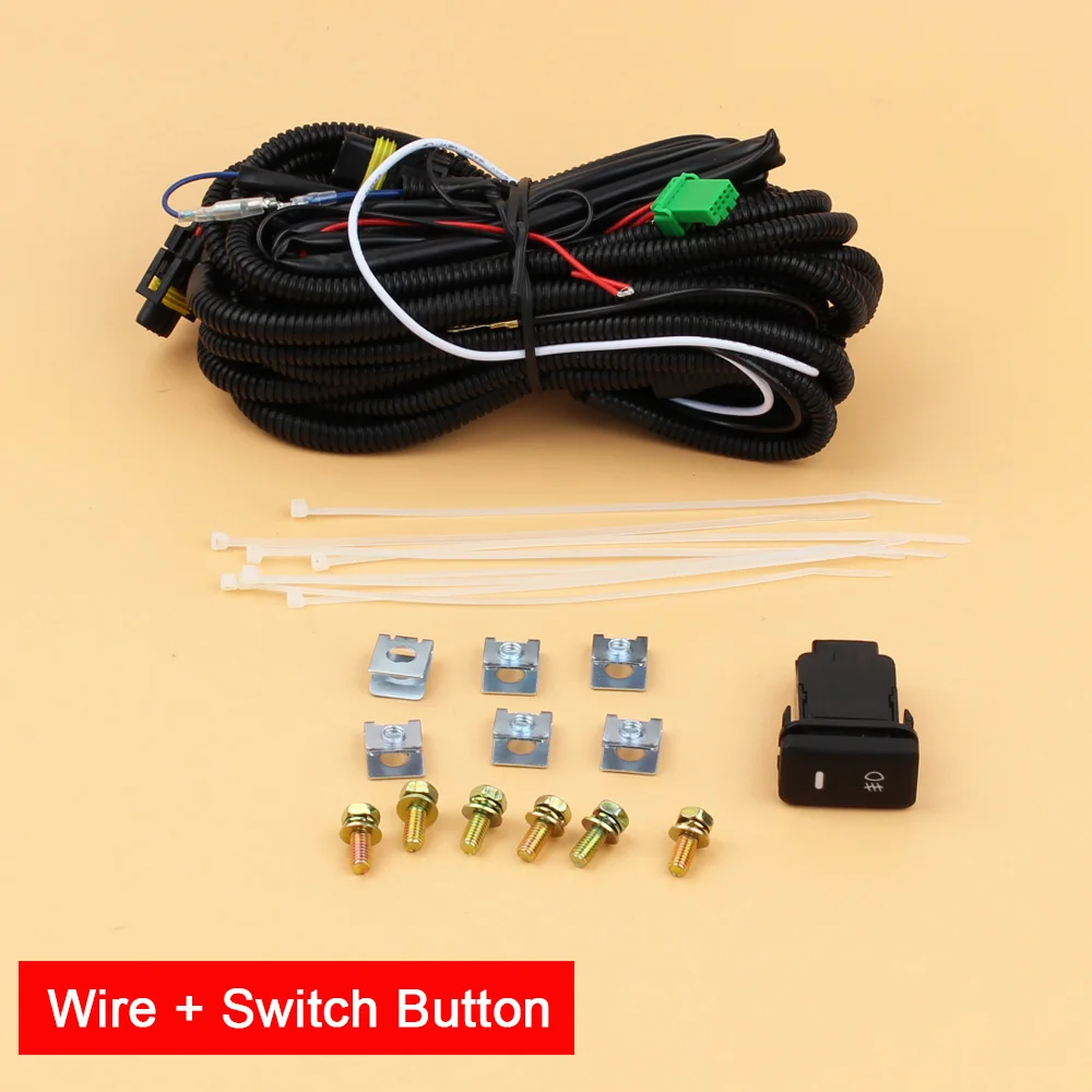Автомобильная противотуманная фара в сборе 1 пара 12 В с крышкой на