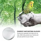 Перчатки для дрессировки птиц, защита от укусов, для мелких животных, защитные перчатки для жевания, для попугая, белки, ёж хомяк