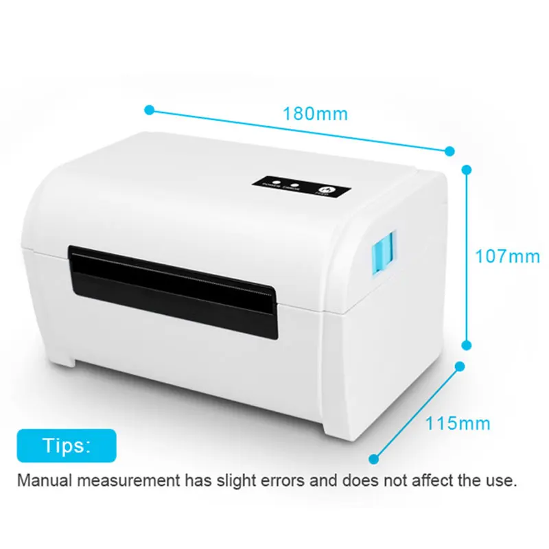 Принтер для этикеток HBAPOS устройство изготовления и штрих-кодов 4x6