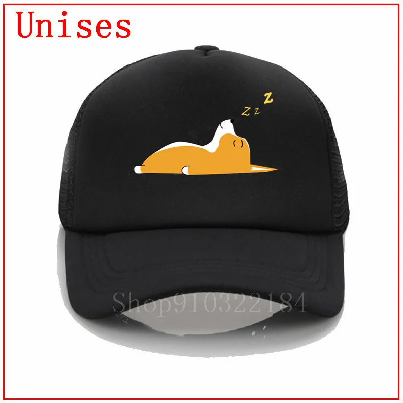 Corgi Dreams dad hats for men newest design family gift criss cross ponytail hat summer women sleep dog sweeitie animal | Аксессуары для