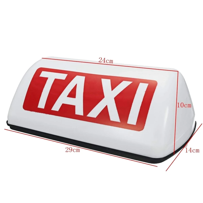 12V Waterproof Top Sign Magnetic Meter Cab Lamp Light LED TAXI Signal - Yellow | Автомобили и мотоциклы
