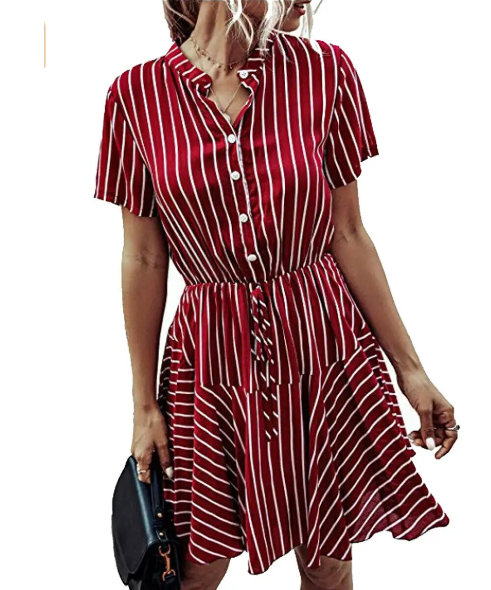 Сарафан женский в клетку с леопардовым принтом полоску | Женская одежда