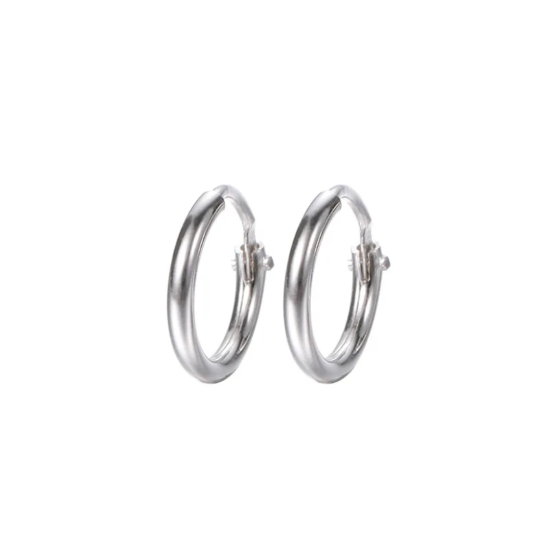 Женские свадебные серьги кольца YIHUGMBO из настоящего серебра 925 пробы элегантные