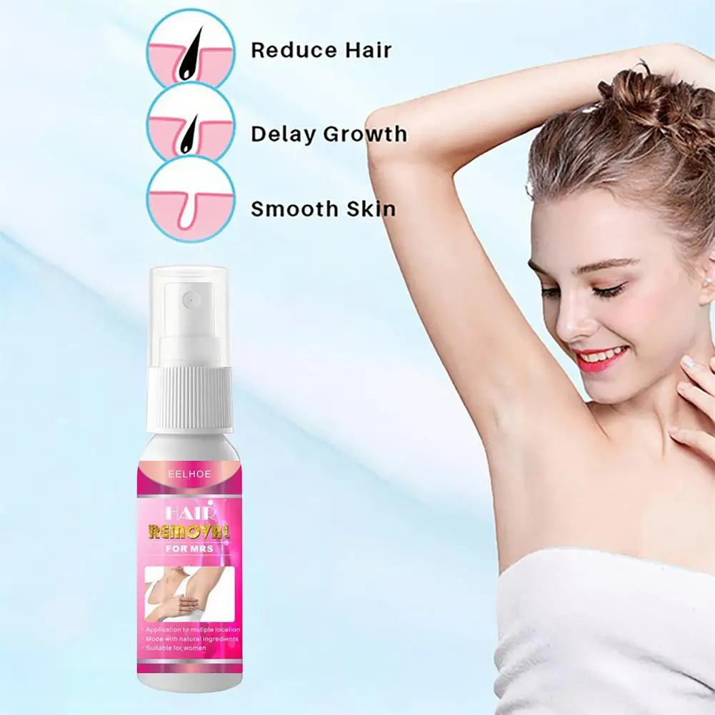 

Мощный спрей для удаления волос, депиляция для бороды, для тела, подмышки, отличный эффект, удобные Ингредиенты без забот