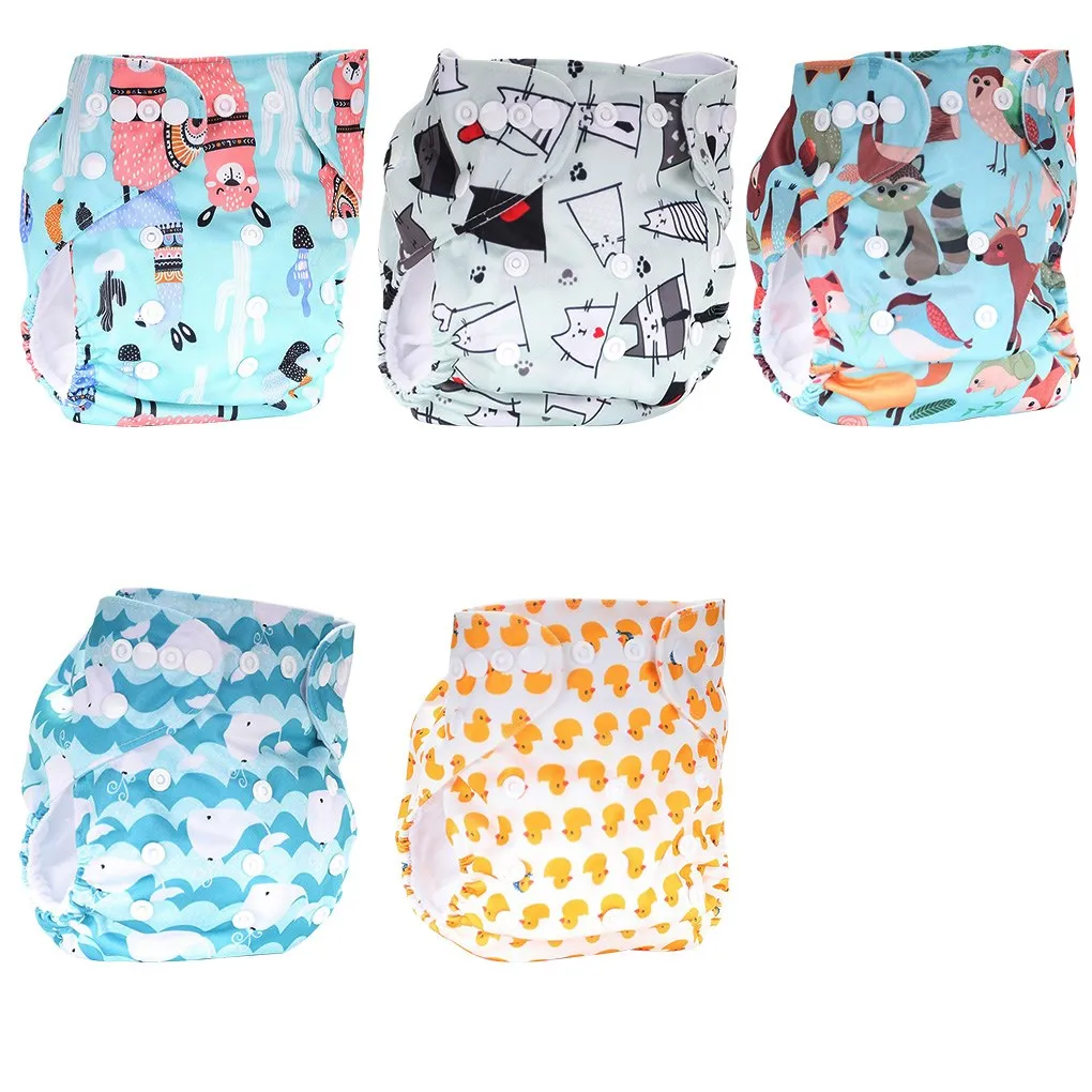 1PC New Baby Swim Diapers Waterproof Adjustable Cloth Diapers Pool Pant Swimming Diaper Cover Reusable Washable Baby Nappies