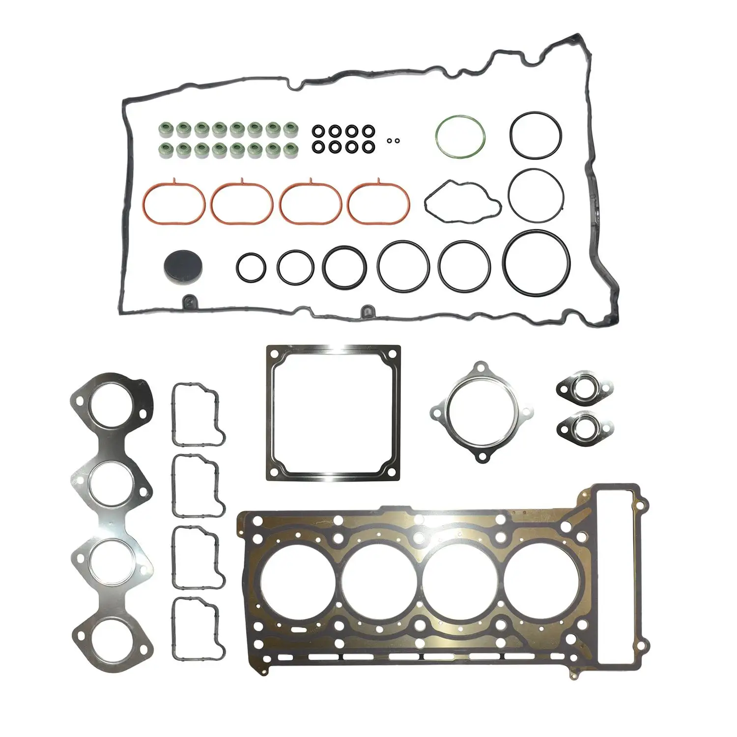 AP02 новый комплект прокладок крышки клапана головки для MERCEDES 1.8L 1 8 M271 W203 W204 W211 C209 S211