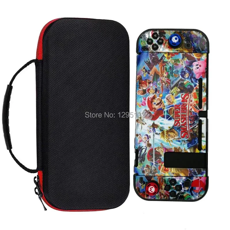 Защитный чехол для Nitendo Switch, чехол для Nitendo Switch NS NX, консоль и Joy Con, аксессуары для контроллера - Цвет: D