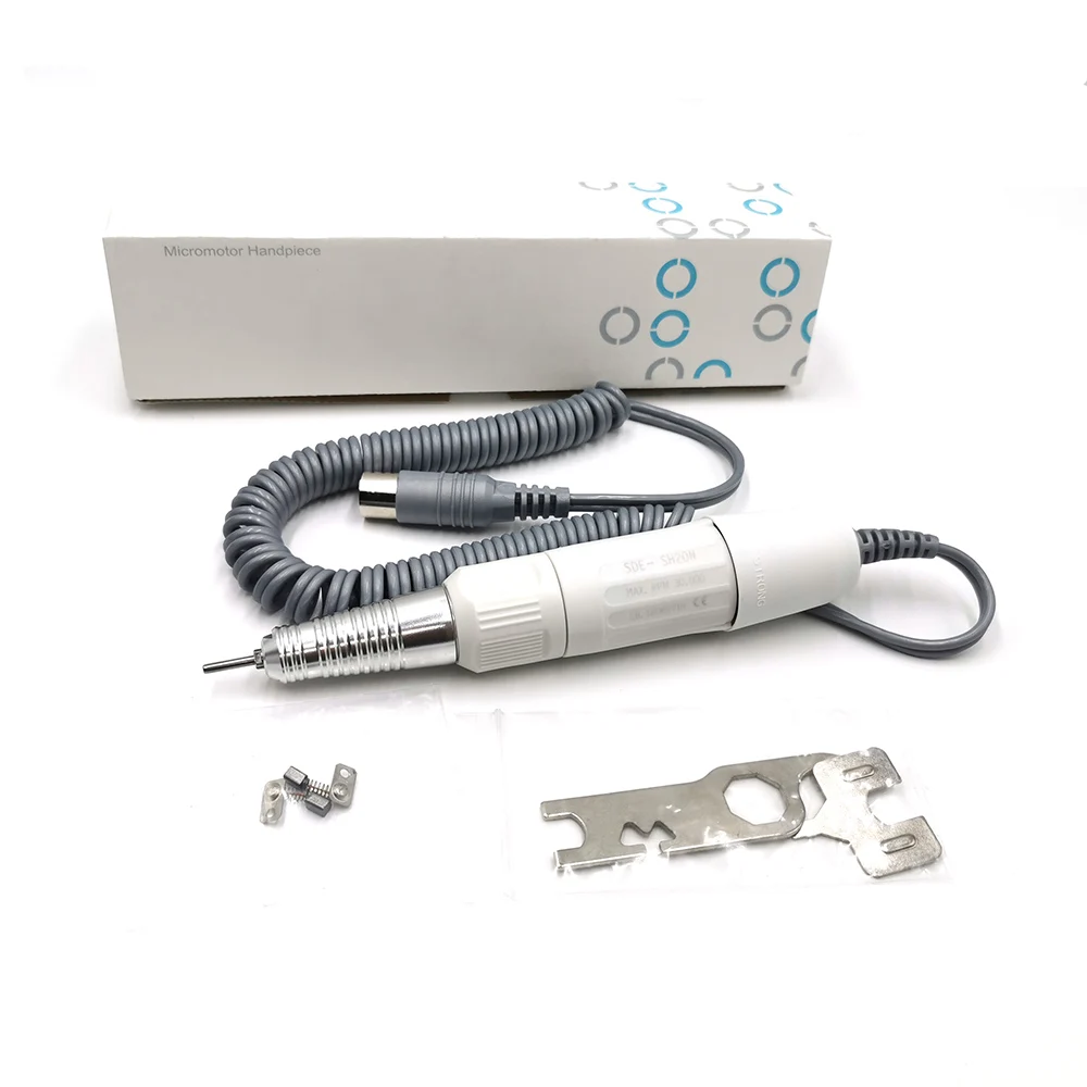 1pcs Handpiece Marathon Champion BT 35000 об/мин Электрический Маникюрный аппарат сильный 210 микро мотор шлифовальный станок маникюрный аппарат педикюрные инструменты - Цвет: 1pcs Handpiece