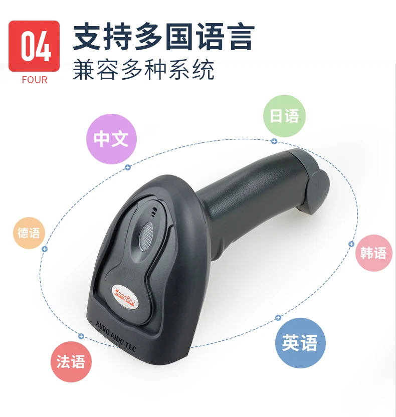 Сканирующий кодовый пистолет сканирующий код Экспресс-кабель для супермаркета