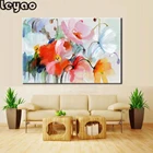 Алмазная картина с цветами, вышивка крестиком, картина для стен, алмазная вышивка для гостиной, домашний декор