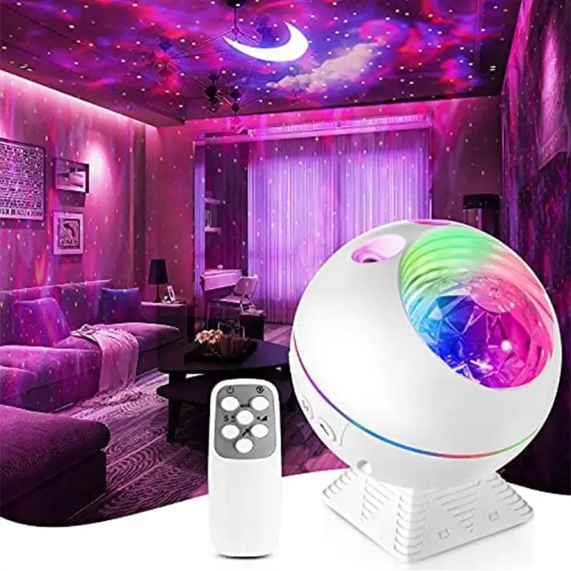

Starry Sky Night Light Planet Magic Projector Earth Universe LED Lamp Colorful Rotate Flashing Star Kids Baby Christmas Gift