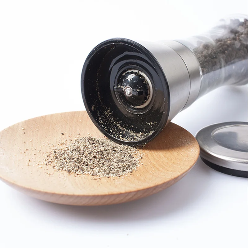 Pepper Grinder 2 in 1 Stainless Steel Manual Salt and Mill Spice Shakers Kitchen Tools Accessories for Cooking | Дом и сад