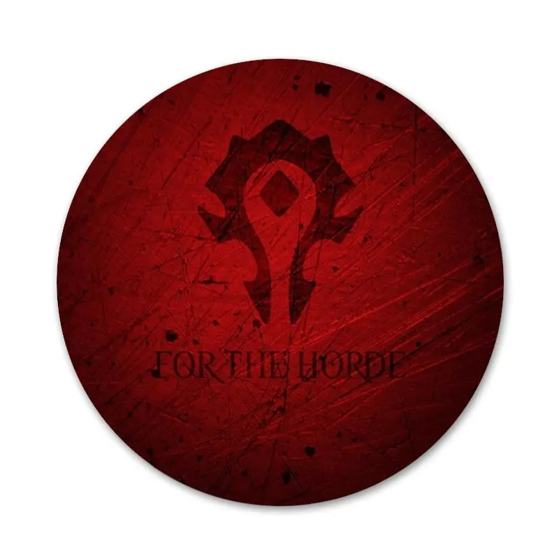 Модные значки с логотипом Орды украшения броши металлические для рюкзака 58 мм |