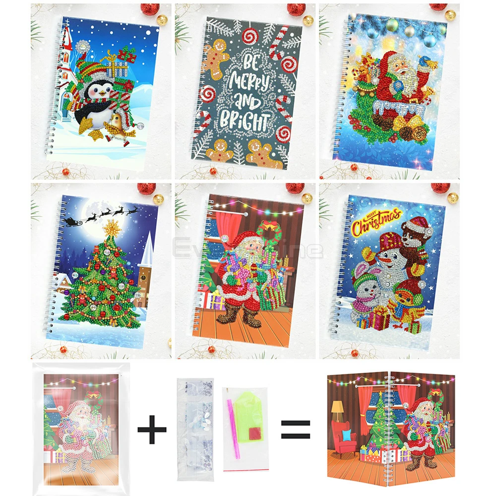 

EverShine алмазная вышивка Блокнот вышивка крестом алмазная мозаика картины стразами полная выкладка декор для дома