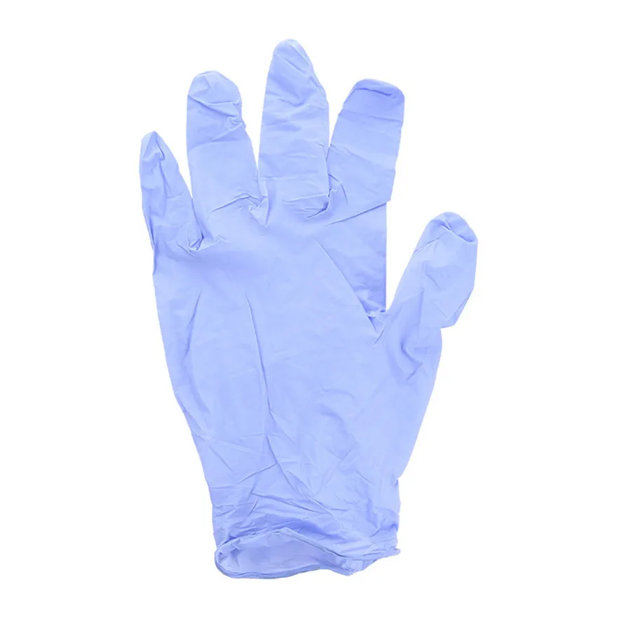 100 шт одноразовые латексные перчатки водонепроницаемые без масла и не вредят