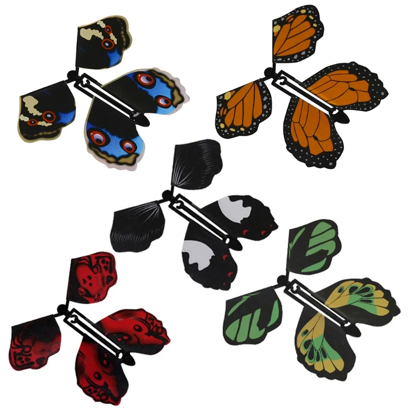 

5 шт., детская резиновая лента в виде бабочки