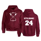 Мужская толстовка Teen Wolf, пуловер Stilinski 24 Lahey McCall, мужская толстовка с принтом, красные мужские толстовки с капюшоном, хип-хоп худи, уличная одежда