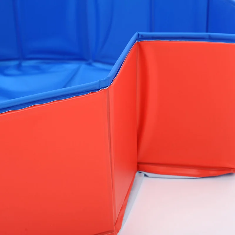 Складная Собака для плавательного бассейна домашних животных Ванна купания