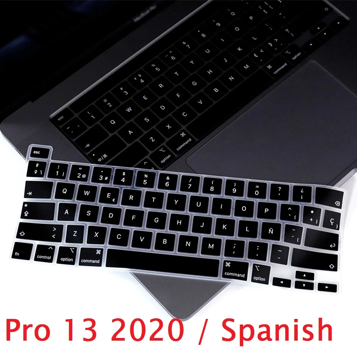 Мягкая силиконовая накладка на клавиатуру для Macbook Pro 13 2020 A2289 A2251 защита