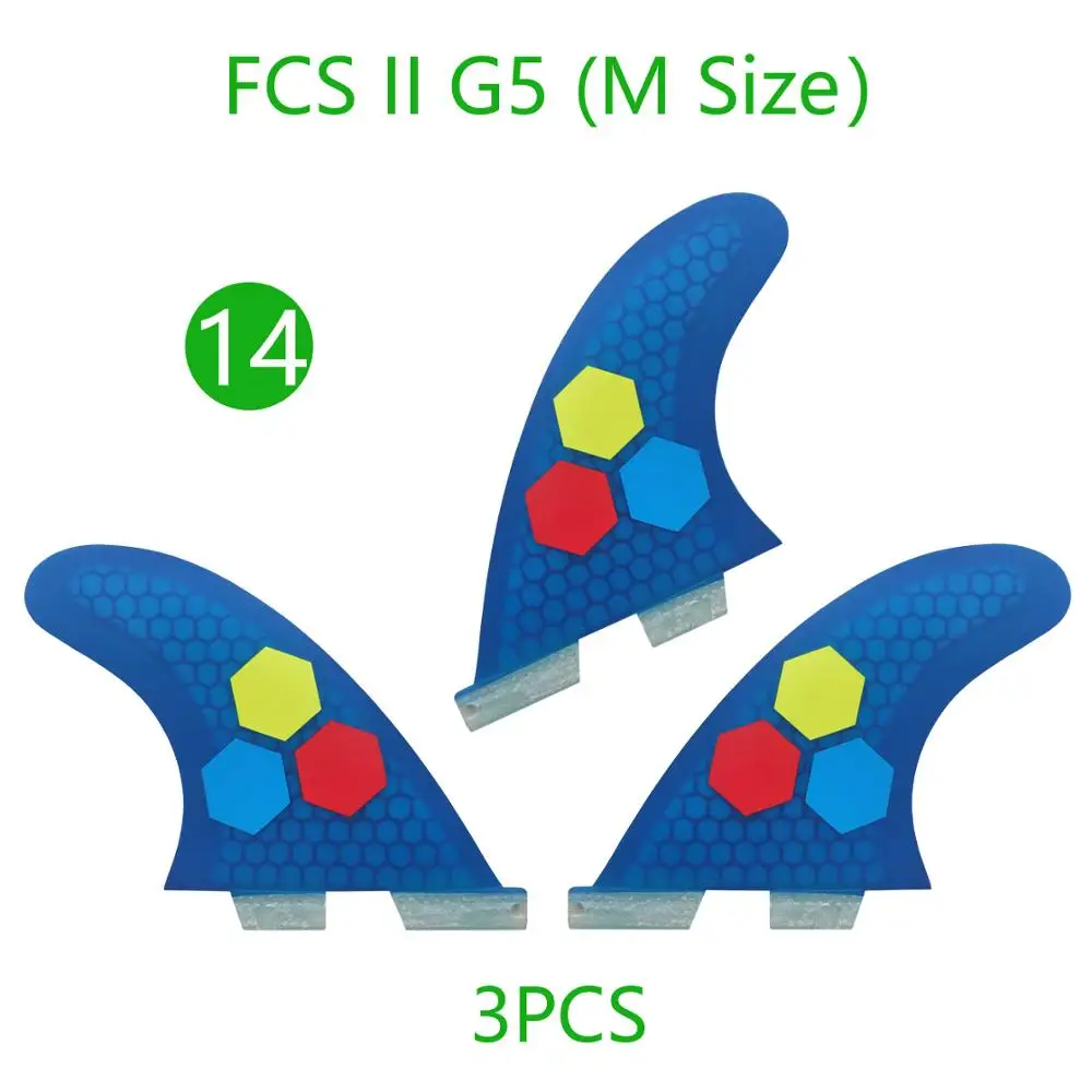 FCS2 G5 ласты для серфинга 3 шт. ласты для серфинга из стекловолокна сотовые ласты для серфинга