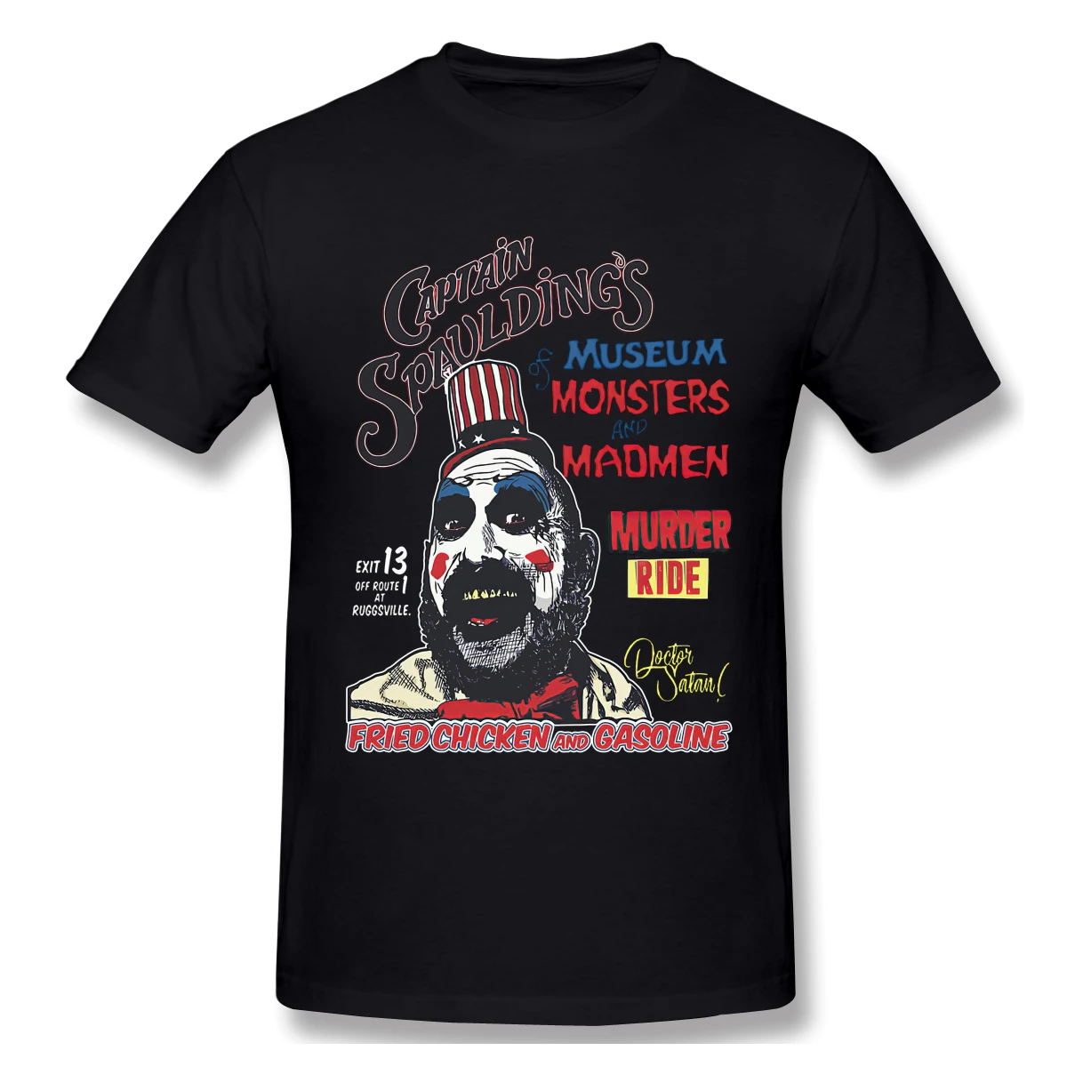 

Мужская и женская футболка Captain Spaulding