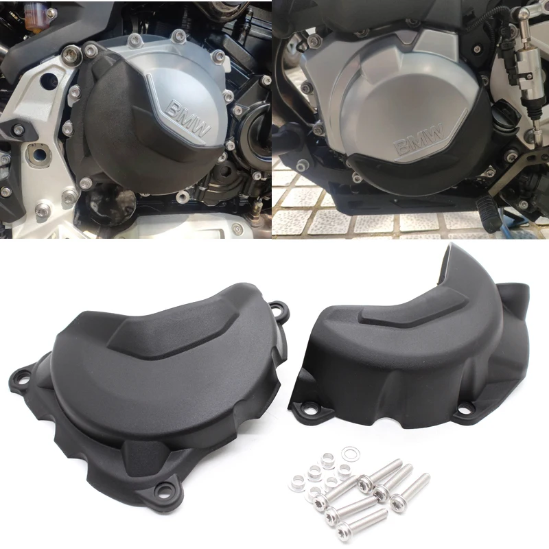 

Запчасти для мотоциклов F750GS F850GS ADV 2018 2019 2020 сцепление и генератор переменного тока изоляция двигателя защитная крышка черная