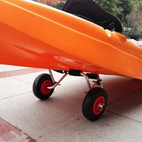 replacement rubber wheel kayaking canoeing rafting access for 19mm 22mm kayak canoe carrier dolly trailer cart aluminum tube