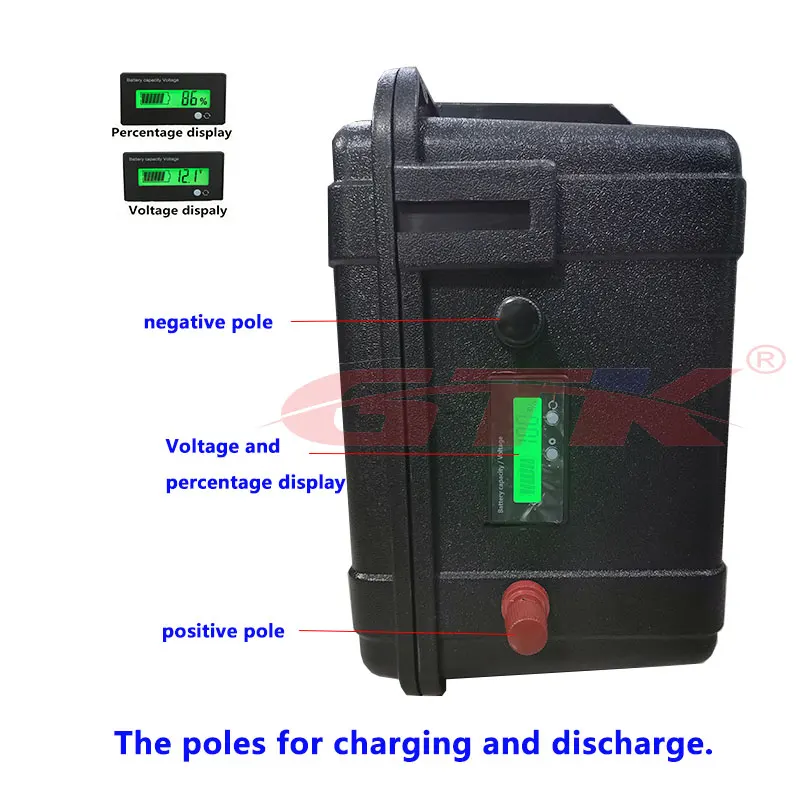 Poweful литиевая ионная батарея 24 В 120ач 150ач с BMS для 3600 Вт Инвертор Солнечная система