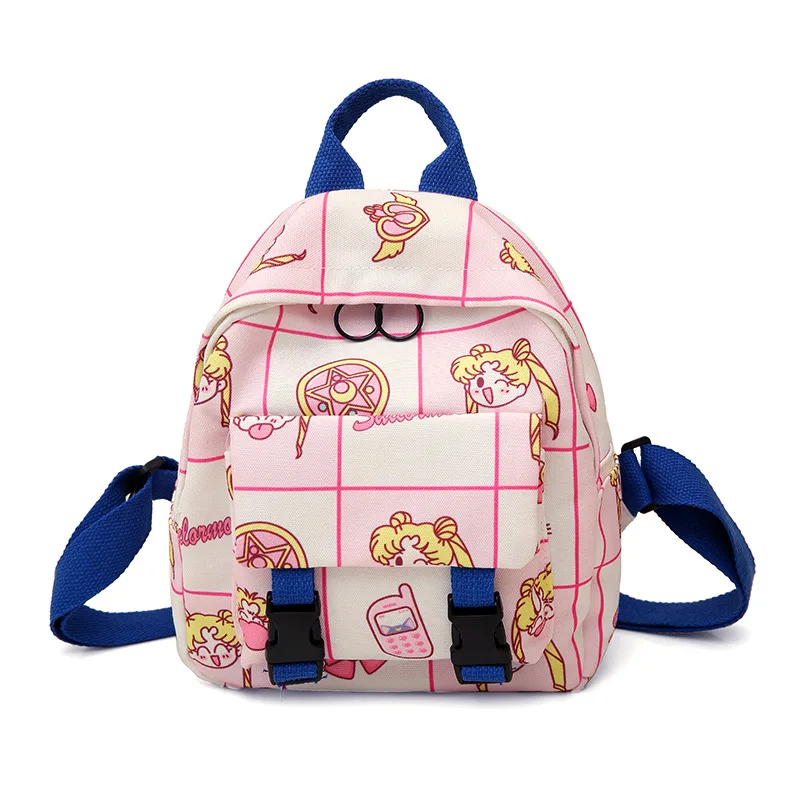 Японский мультфильм Сейлор Мун женский маленький рюкзак холст сумки на плечо Luna