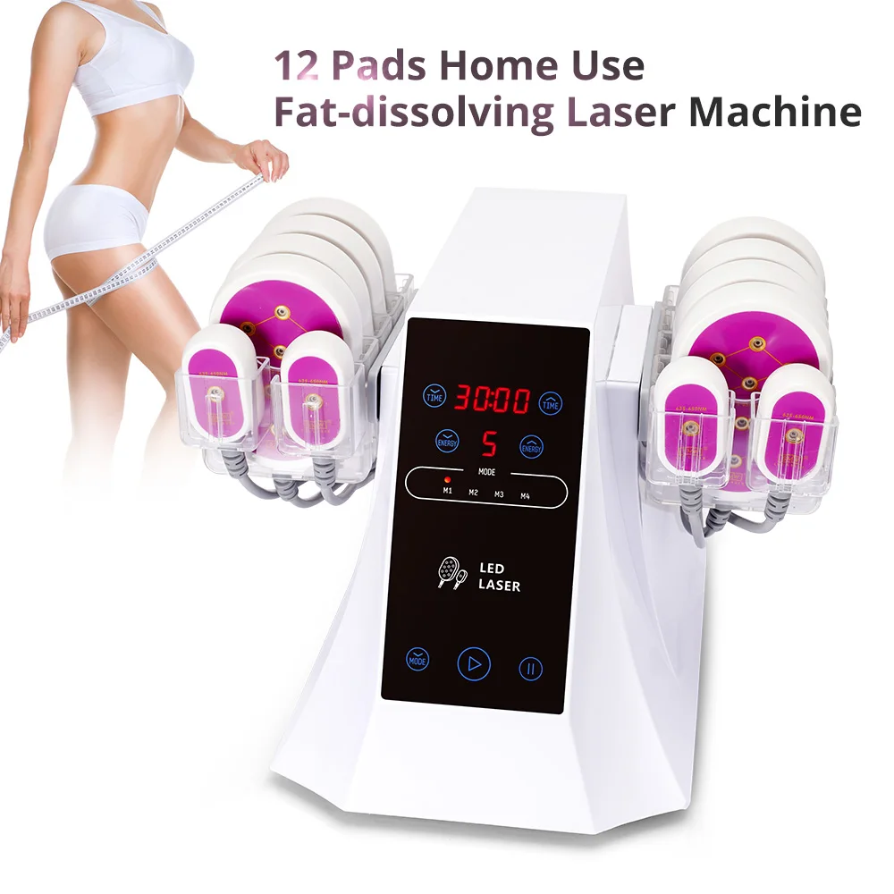 

12 lipolaser weight loss slimming machine 5mw lipo laser machine, body sculpting body slimming Home use Machine