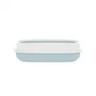 Новый Контейнер для кошачьего туалета с лопатой и съемной крышкой, большой пластиковый полузакрытый бокс для котят, товары для кошек