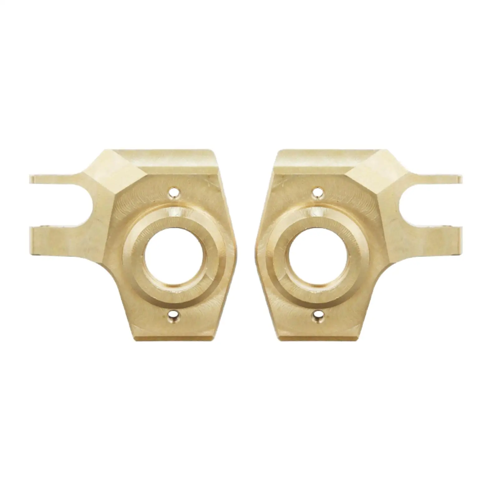 

2x 1:10 RC Car Brass Front Steering Knuckle Cup for Axial SCX10 II 90046,Model Crawler Trucks,Replacement Parts