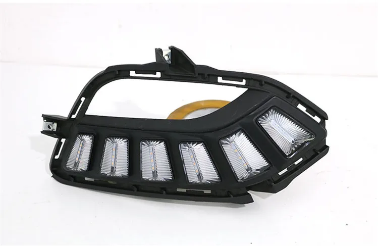 

Eosuns Led Drl Daytime Running Light for Buick Excelle 2018-2020 with Yellow Turn Signal and Blue Night Running Light