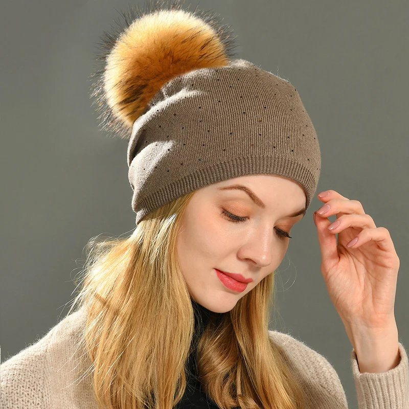 Женская Шапка бини весенне осенняя Европейская кашемировая шапка новинка 2019