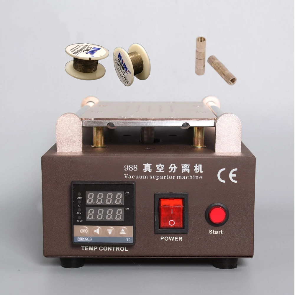 110 V/220 V мобильный телефон новейший встроенный насос вакуумная машина-сепаратор с ЖК-экраном макс 7 дюймов+ бесплатные подарки