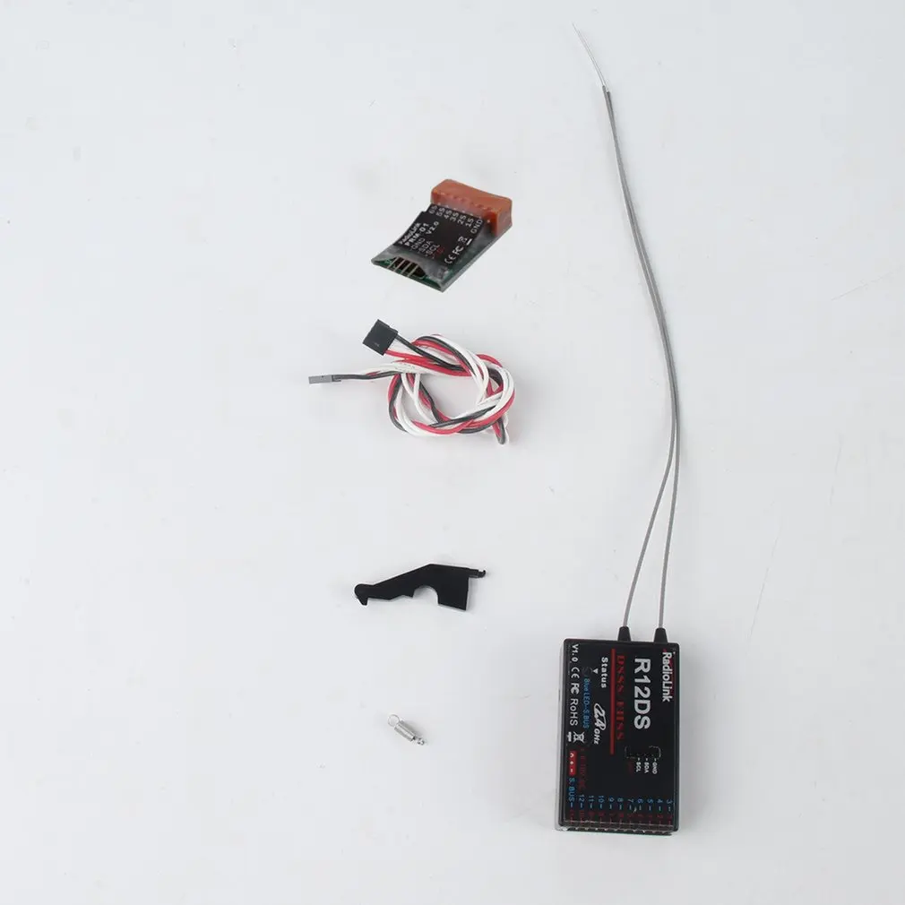Оригинальный Радиоуправляемый передатчик radiolink AT10 II 2 4 Ghz 12CH с R12DS приемником PRM 01