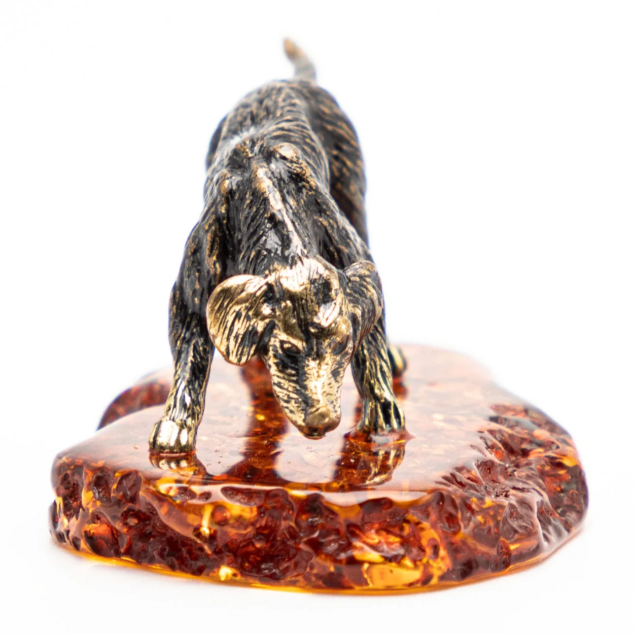 Фигурка &quotСобака охотничья&quot CAMPING WORLD (4 см х 3 2 см) бронза