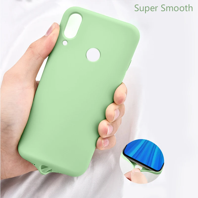 Чехол для Huawei P20 Lite роскошный Ультратонкий Мягкий силиконовый чехол из жидкого