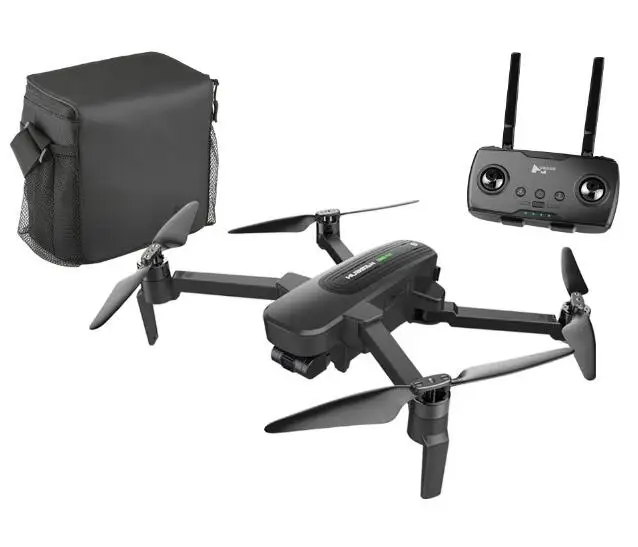 Drone with bag Gps 5,8G 4 км Складная рукоятка WI-FI FPV, пульт ДУ дрона с дистанционным управлением Zino Pro 4K UHD Камера Zino Pro 3-осевому гидростабилизатору для квадрокоптера - Цвет: Drone with bag