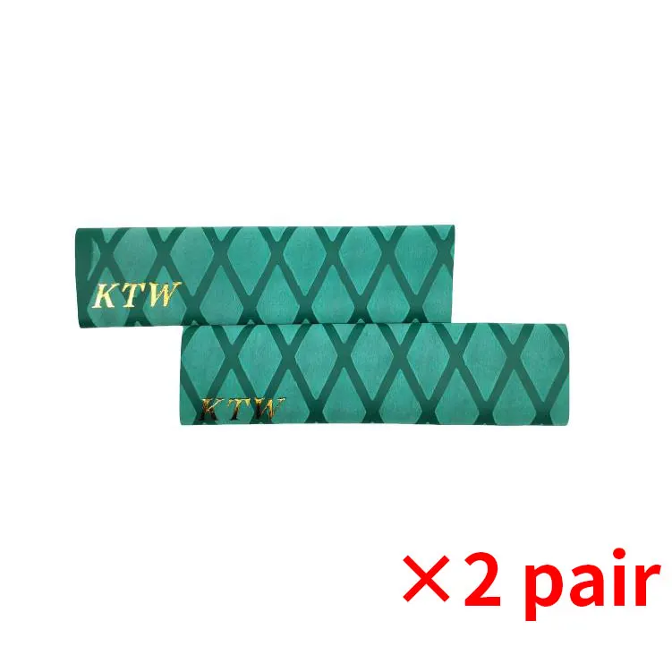 Green 2 pair Аксессуары для велосипеда KTW, защита для велосипеда, передняя и задняя вилка, нажимные велосипедные страйдеры, цветная резиновая защита рамы - Цвет: Green 2 pair
