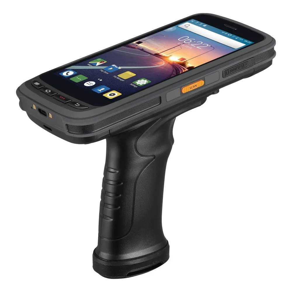 IssyzonePOS прочный КПК ручной Android POS терминал ZebraSE4710 сканер штрих-кода 2D NFC 4G устройство сбора данных через WIFI UHF RFID Считыватель