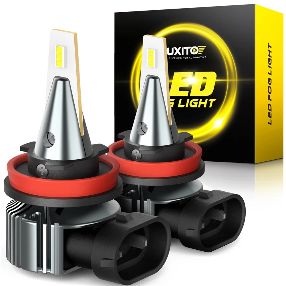 

Автомобильные лампы AUXITO 2X H11 H8 H9 9005 HB3 9006 HB4 светодиодный CSP 6500K белый 3000k золотисто-желтый автомобисветильник дневные ходовые огни авто против...