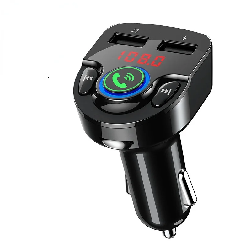 

Автомобильный Bluetooth Fm-передатчик, автомобильный комплект, гарнитура, mp3-плеер, беспроводное радио, автомобильное зарядное устройство, USB SD му...