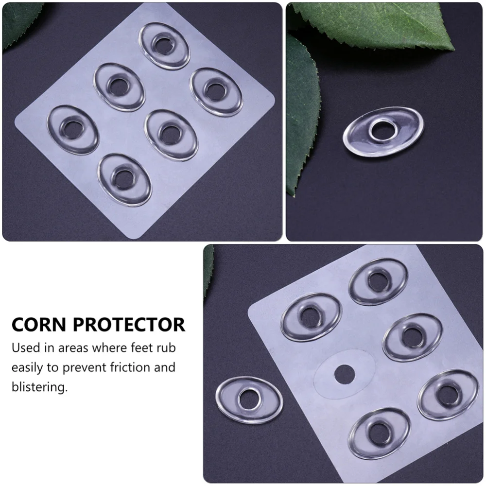 

24pcs Silicone Corn Bunion Pads Effective Pain Relief Protectors Stickers