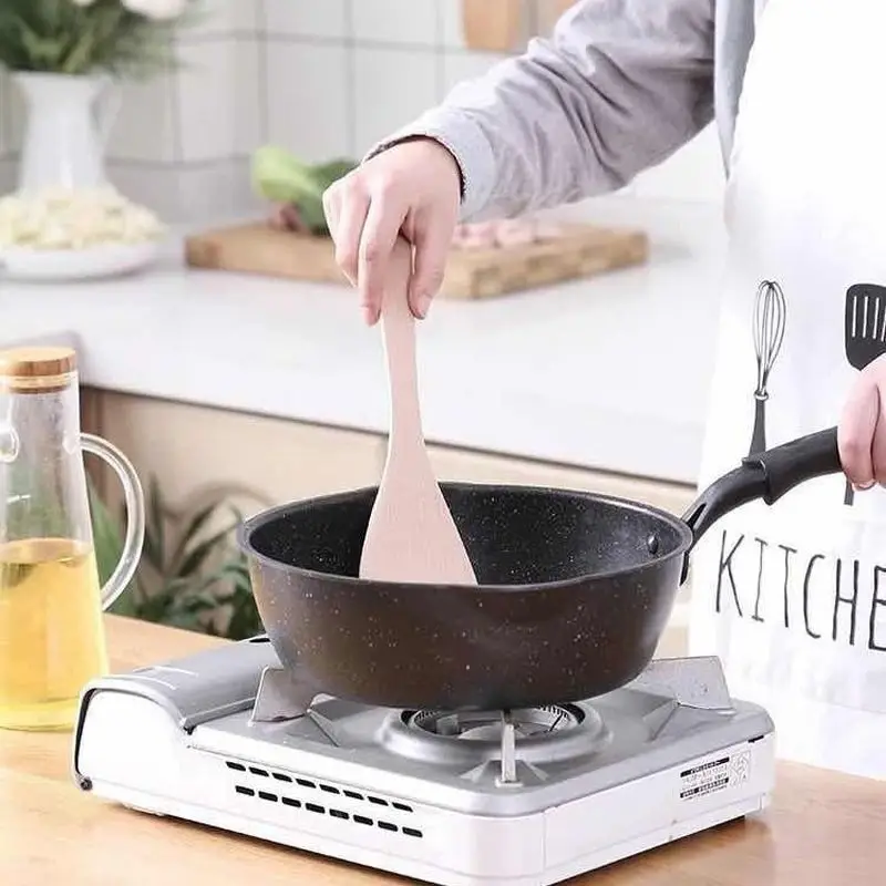 Антипригарная Кастрюля Wok кастрюля для супа лапши поддон сковороды и с молочным