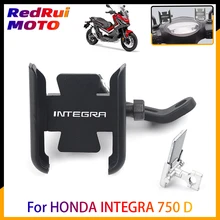 Motorcycle Accessories handlebar Mobile Phone Holder GPS stand bracket For HONDA INTEGRA 750D 750C 750T NC750D