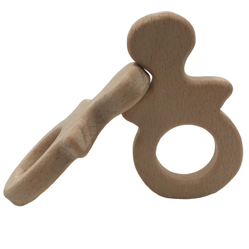 DIY креативные игрушки детские в форме соски деревянные прорезыватели пищевая