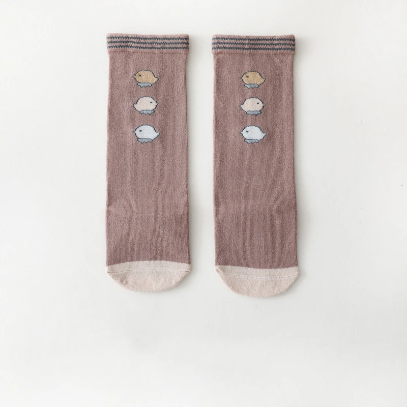 

Spring Autumn Baby Girls Socks New Toddlers Girl Cartoon Knee High Long Soft Kids Socks Cotton Newborn Anti Slip Floor Socks